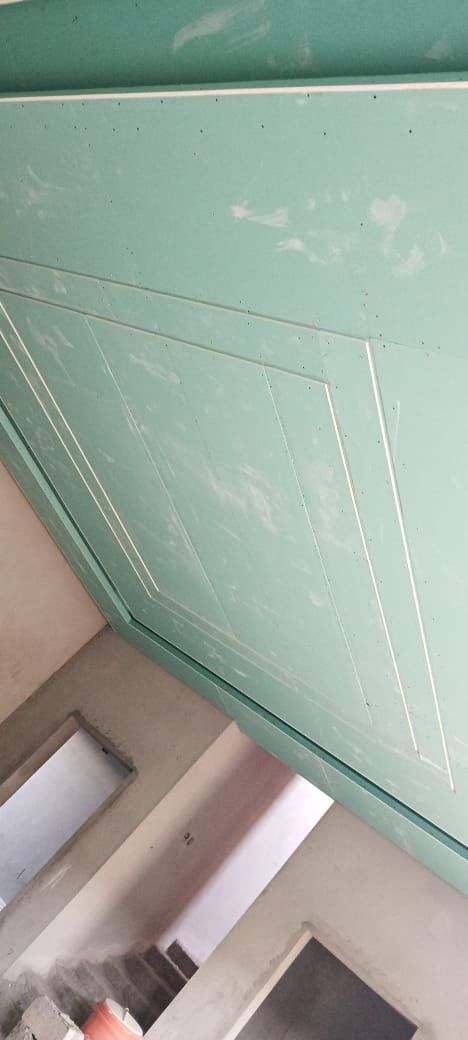 أعمال تأسيس الأسقف الجبسية